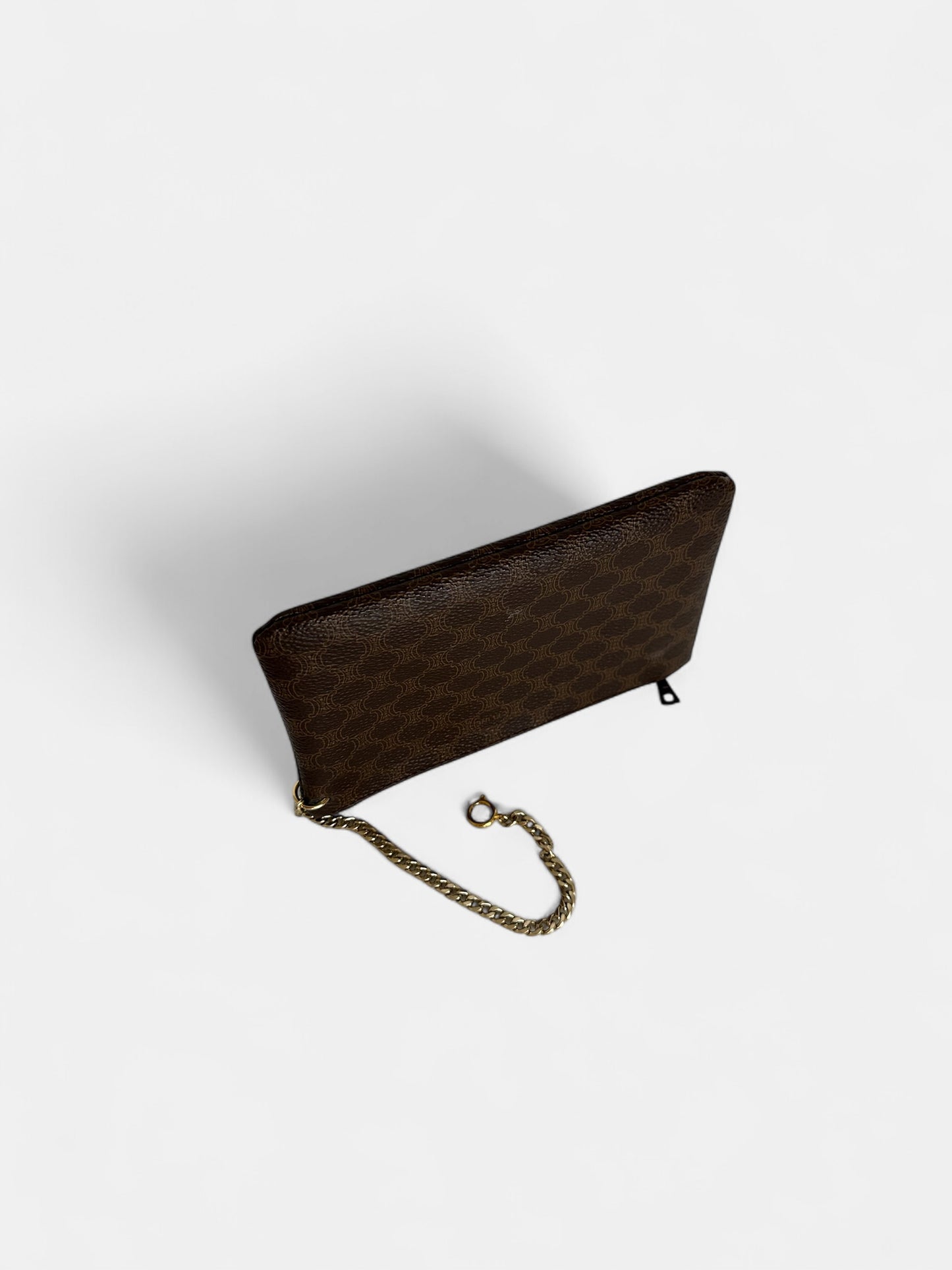 CELINE petite Pochette toile Macadam