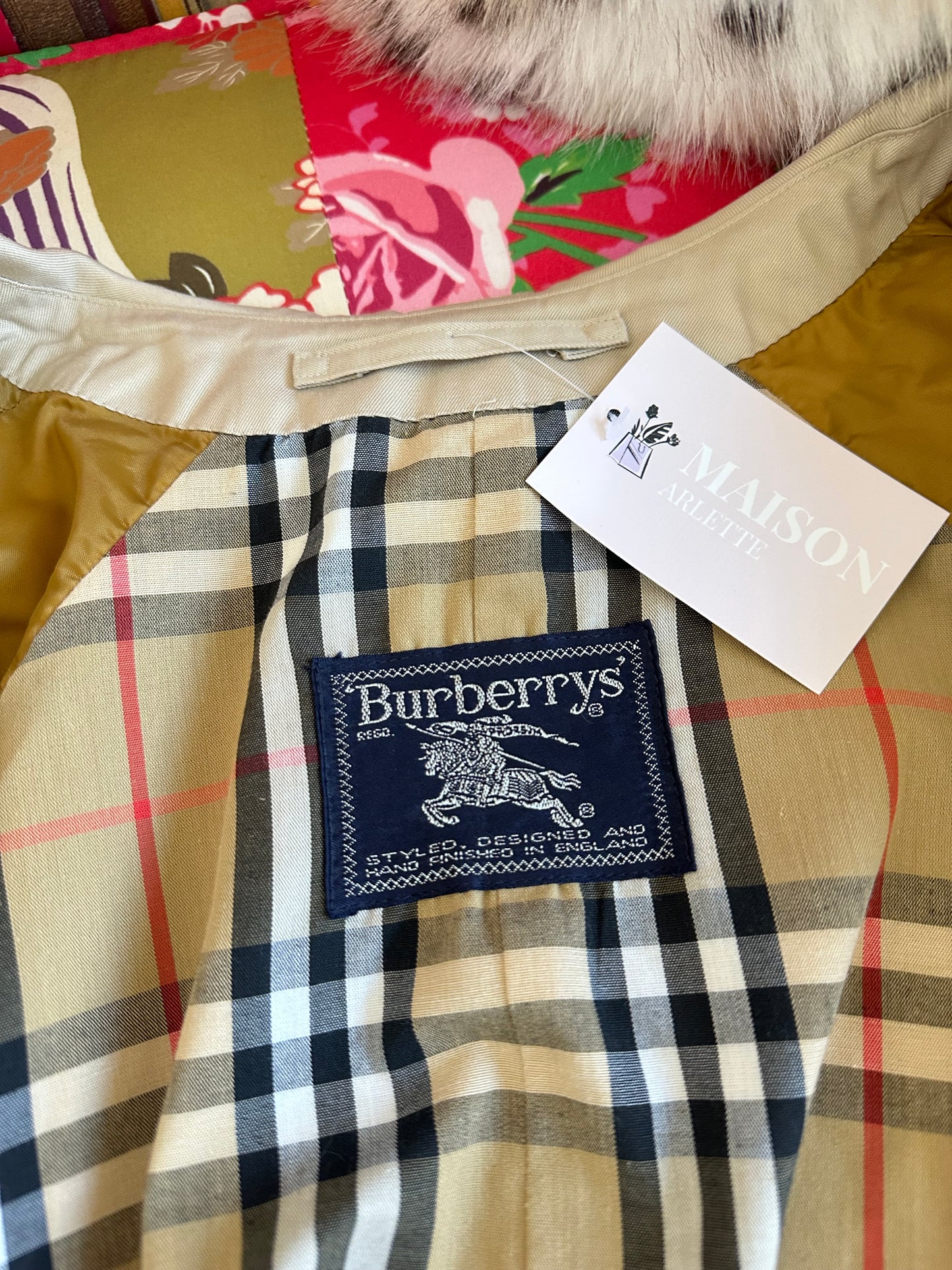 Burberry vintage – Trench-coat “The Waterloo ” beige clair | T.M