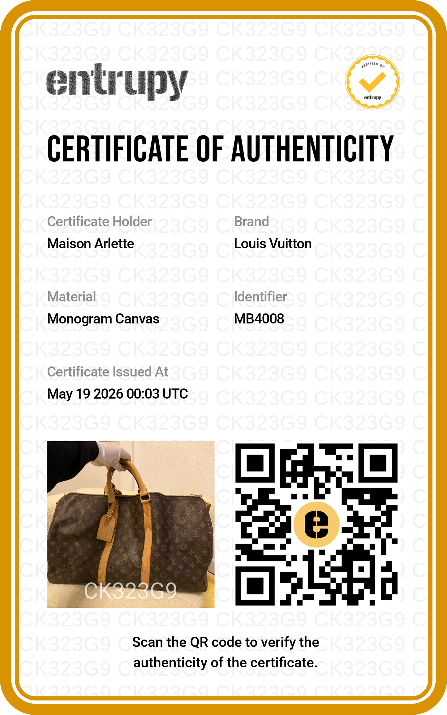 Louis Vuitton - Keepall 55 Monogram