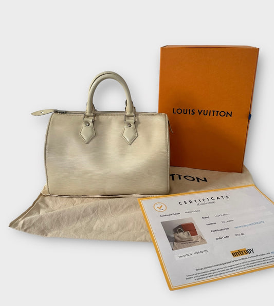 Sac Speedy 30 cuir épi Louis Vuitton