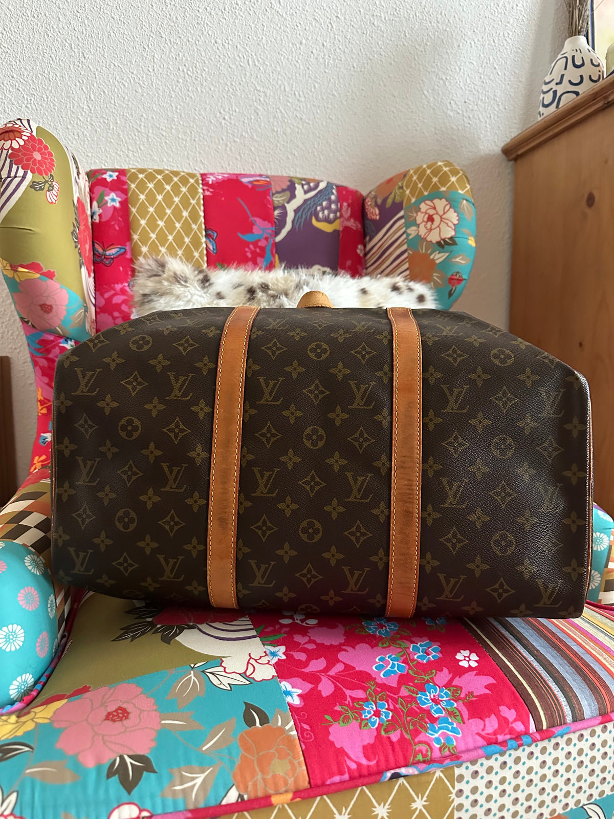 Occasion Louis Vuitton sac souple 45 Monogram