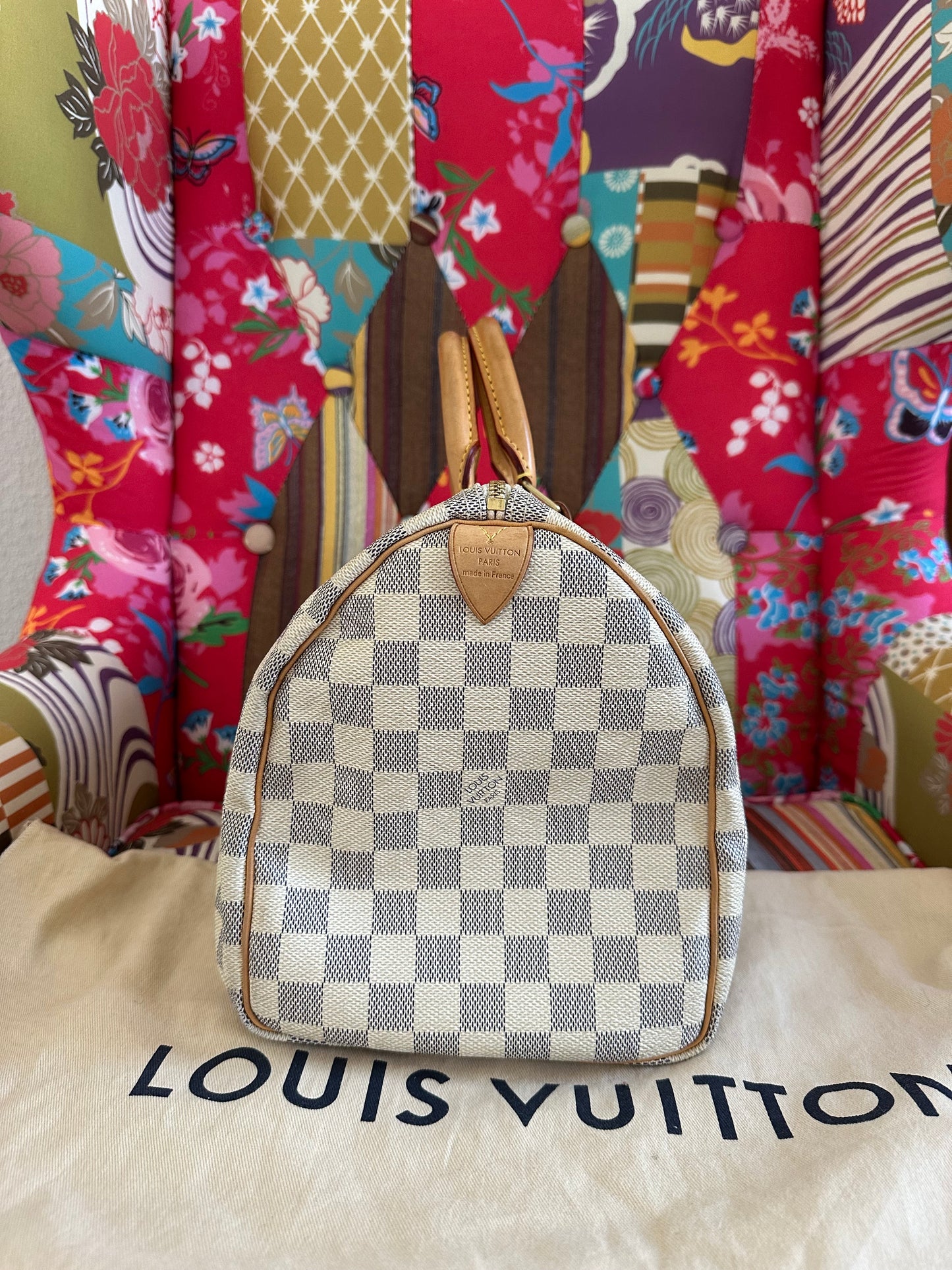 Louis Vuitton - Speedy 30 Damier Azur